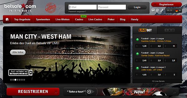 Betsafe Casino Sportwetten