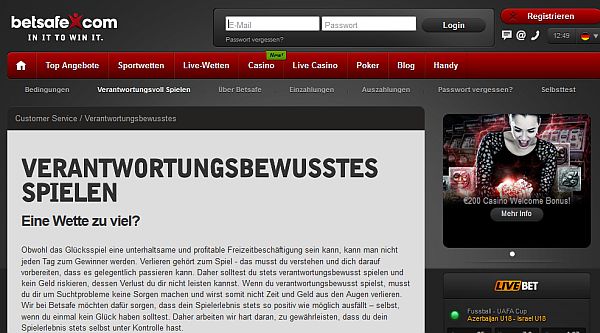 betsafe-verantwortung