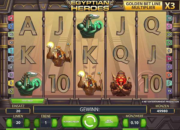 Egyptian Heroes testen