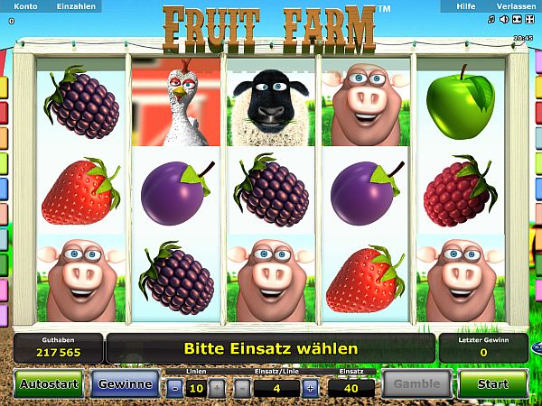 Fruit Farm Novoline