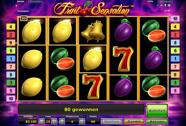 Fruit Sensation online spielen