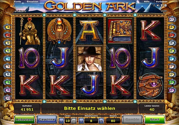 Golden Ark online bei Stargames