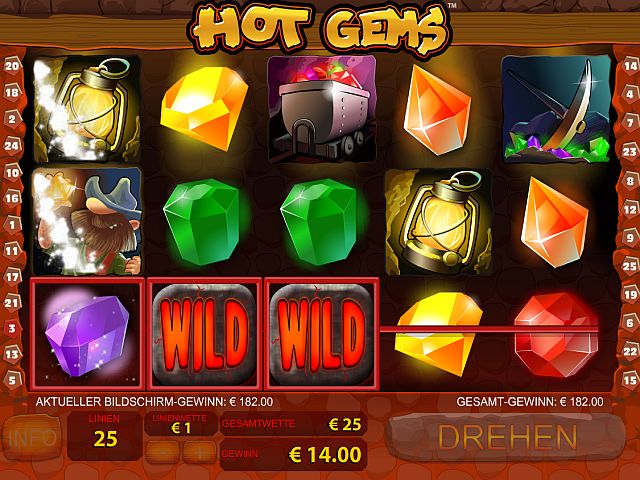 Hot Gems Spielautomat