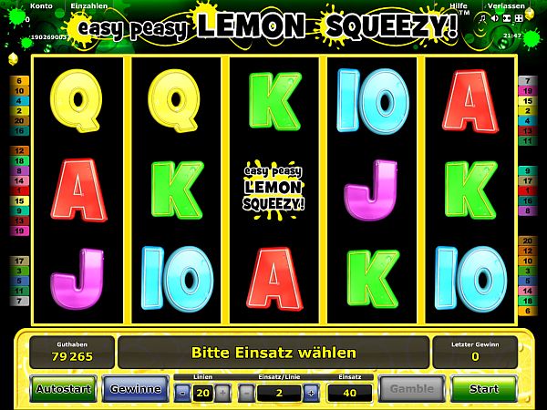 Easy Peasy Lemon Squeezy spielen