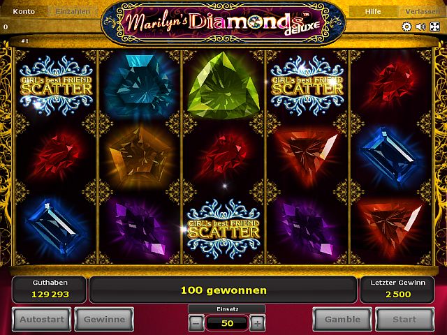 Marilyns Diamonds Deluxe spielen