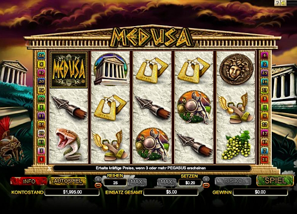 Medusa im Casino Euro