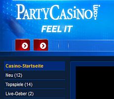 Party Casino Bonus