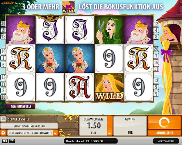 Rapunzels Tower gratis spielen