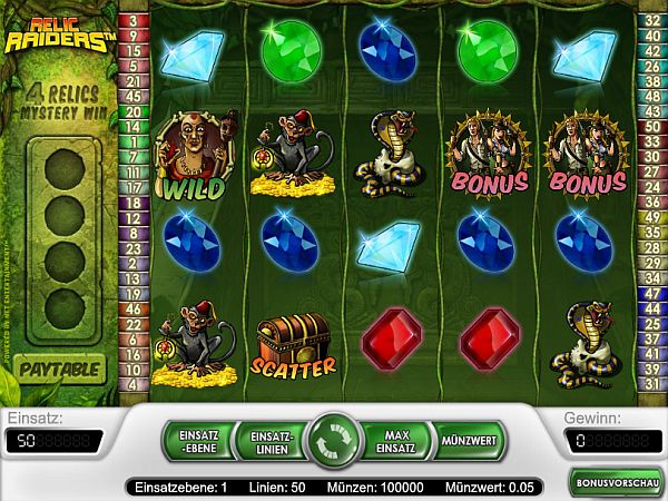 Relic Raiders Slot