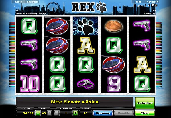 Rex online spielen bei Stargames