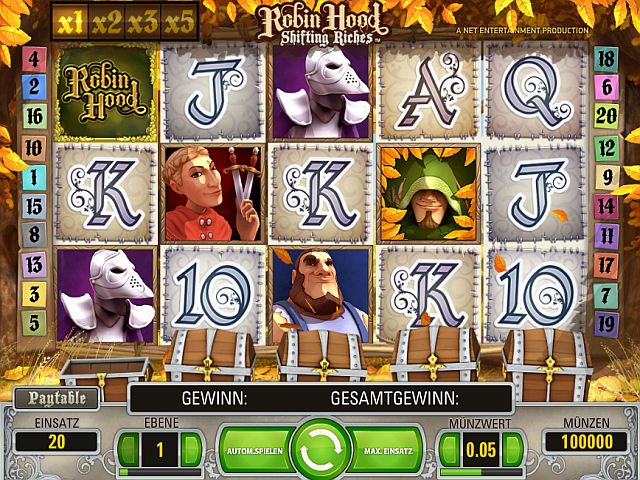 Robin Hood Spielautomat