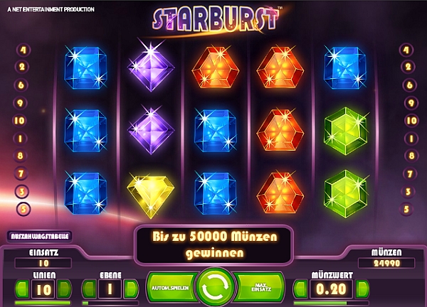 Starburst kostenlos online spielen