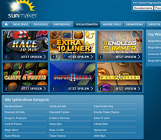 Sunmaker Casino – 300 Euro Willkommensbonus geschenkt