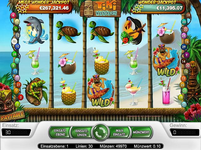 Tiki Wonders Spielautomat