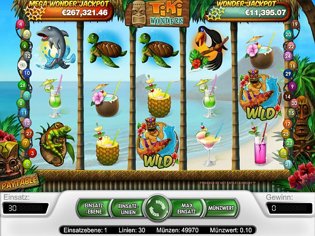 Tiki Wonders Spielautomat