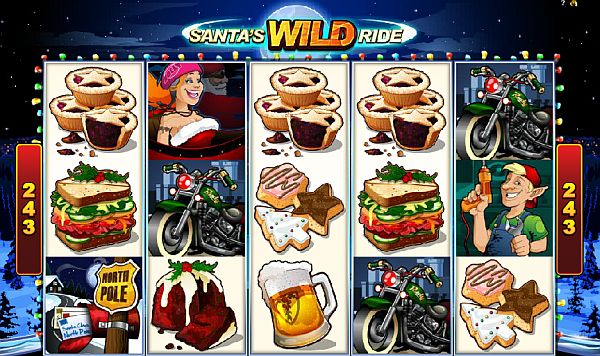 Santa's Wild Ride spielen